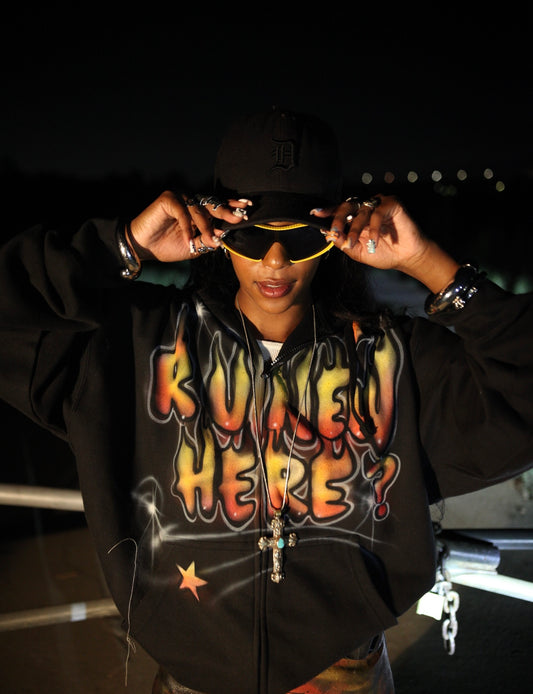 R U NEW ZIP (black)