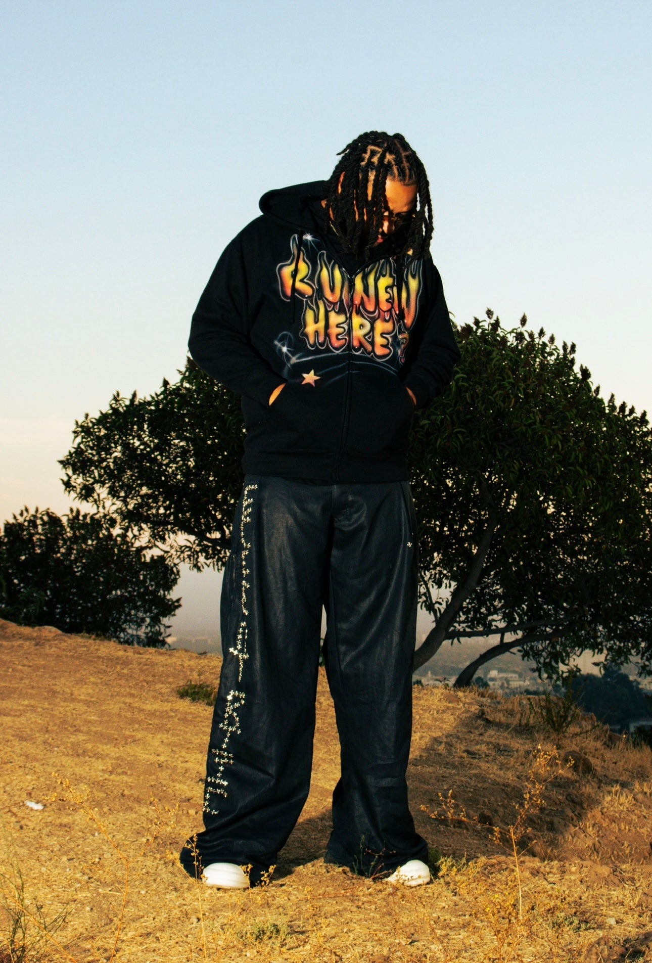 Eco Flare Waxed Denim Unisex