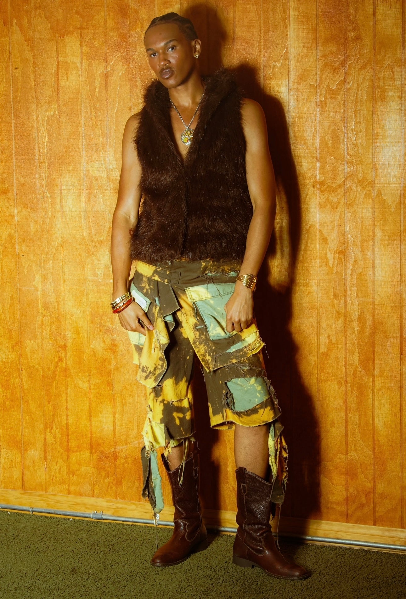 Fracture Jorts Unisex