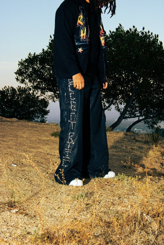 Eco Flare Waxed Denim Unisex